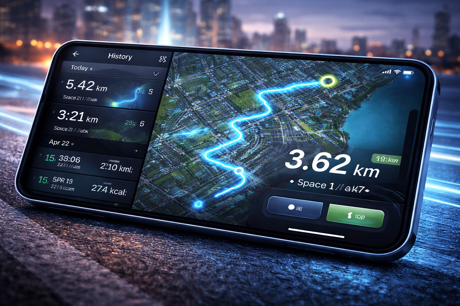 Running（iOS）ランニング計測アプリ